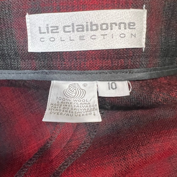 🍷Vintage Plaid Wool Midi Skirt🍷 - Picture 6 of 6